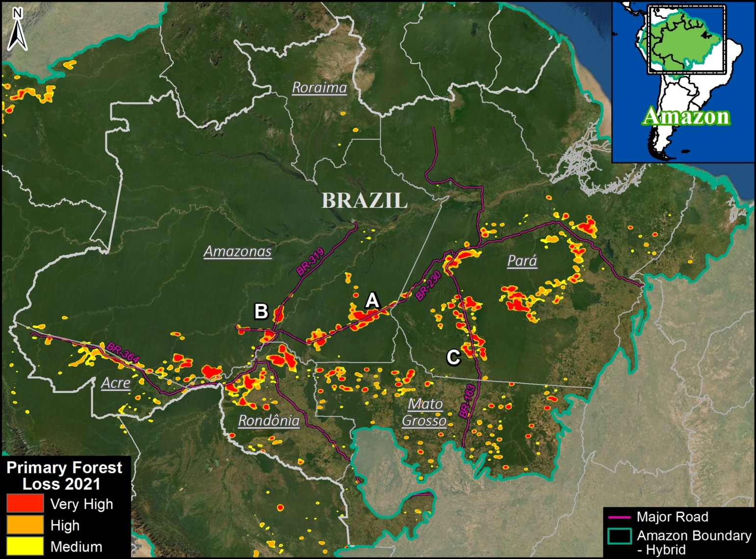 Maap 147 Amazon Deforestation Hotspots 21 1st Look Maap